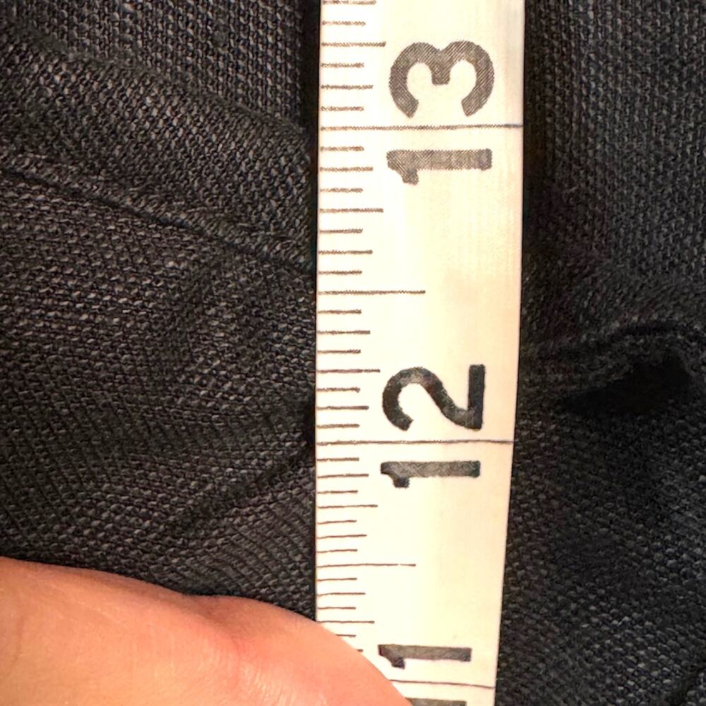 Aritzia Wilfred Brax Linen Jumpsuit Black Size 8 Capsule Minimal Classic Modern - Picture 15 of 16